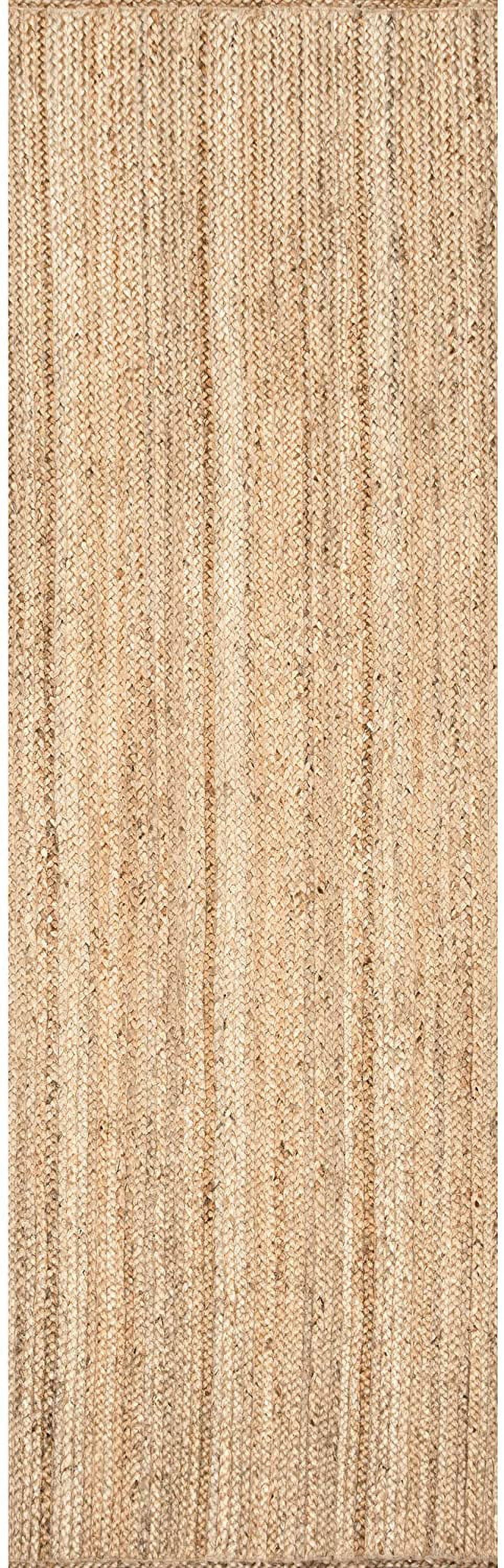 Handmade Braided Natural Pure Jute Area Rugs ,Home Décor Rugs Size 2 x 6 Feet ( 60 cm x 180 cm )