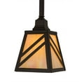 thumbnail image 4 of Meyda Tiffany 177095 Diagon 3 Light 7" Wide Multi Light Pendant - Bronze, 4 of 7