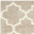 thumbnail image 4 of SAFAVIEH Montreal Lennart Geometric Quatrefoils Shag Area Rug, Beige/Ivory, 10' x 14', 4 of 7
