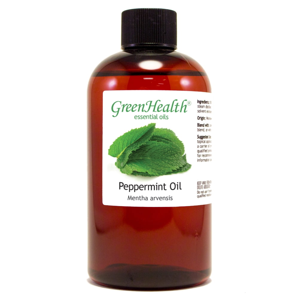 Peppermint Essential Oil 8 fl oz GreenHealth