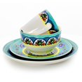 thumbnail image 3 of Elama Santa Fe Springs 16-Piece Stoneware Dinnerware Set, 3 of 10