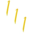 thumbnail image 2 of 24 Pieces Plastic Inflatable Stakes 8.8 Inch Yard Stakes Stakes Anchoring Stakes Garden Decoration, Cyenie Yellow Plastic Pegs, 3 Plastic Pegs, 2 of 9