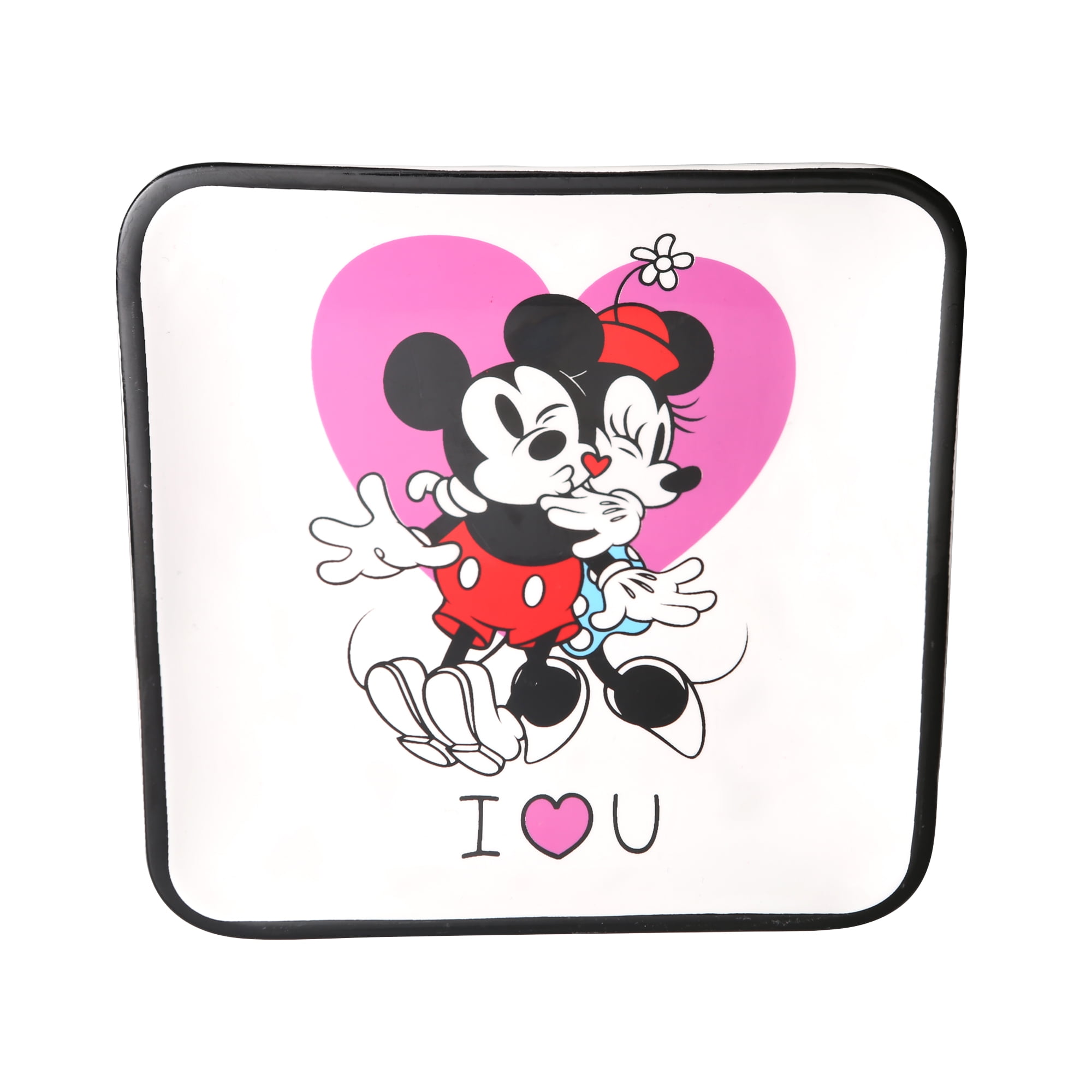 MICKEY & MINNIE MOUSE TRINKET TRAY SET of TWO 