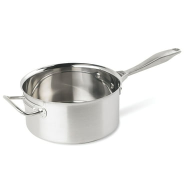 Vollrath 47742 Intrigue Mirror Finish S/S 4.25 Quart Sauce Pan