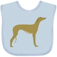 thumbnail image 3 of Inktastic Greyhound Boys or Girls Baby Bib, 3 of 4