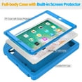 thumbnail image 4 of TOEVEK Kids Case for iPad 5th/6th Generation & iPad Air 1/2 & Pro 9.7, Shockproof iPad 9.7 inch Case with Screen Protector, Blue, 4 of 8