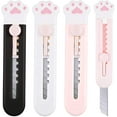 thumbnail image 1 of Cartoon Cat Paw Design Retractable Utility Knife - 6 Pieces, 1 of 7