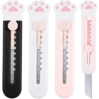 Hello Kitty Stanley Box Cutter Stainless Steel Smooth Pink White