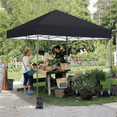 thumbnail image 3 of Alden Design 12x12FT Pop-up Canopy Lock with One Push for Outdoor, Black, 3 of 9
