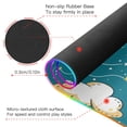 thumbnail image 4 of RGB Gaming Mouse Pad 15W Wireless Charging Large Waterproof Desk Mat 13 Light Modes Mousepad 35.4x15.7 Planet Star Cloud, 4 of 6