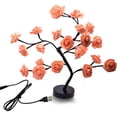 thumbnail image 4 of LED Rose Tree Nightlight Battery Touch Touch Touch Table Tabla Luz de vacaciones Cumpleaños NightStand de noche Lámpara de noche Decoración de fiesta Decoración Naranja Scienceny HA011054-02B, 4 of 7