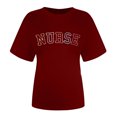 thumbnail image 4 of Moda para mujer Tops Funny Printe CasualFit Camisetas Blusa Estampado Camisa Fridja  bn2887, 4 of 5
