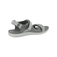 thumbnail image 3 of Fitflop Womens Neoflex Back Strap Sandal Shoes, Soft Grey/Silver, US 11, 3 of 3