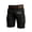 Black-2, variant on Cargo Shorts for Men 2026 Summer Casual Vintage Western Cowboy Style Printed Straight Leg Shorts with Pockets Workwear
