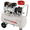 6.4 Gallon, variant on Ultra Quiet Air Compressor, 60dB Low Noise 1.5HP 110V/60Hz, 2.4 Gallon Oil-Free Tank, 6.71CFM@115PSI with Safety Valve Overload Protection Cooling Fan for Spray Painting