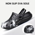 thumbnail image 4 of YHOON Garden Clogs for Boys Girls Slip on Beach Sandals Kids Unisex Child Beach Water Shoes Black Toddler Size 7, 4 of 7