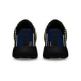thumbnail image 4 of Louisiana Joyeux Noyl Pelican Feliz Navidad ChriStas Shoes Sneakers Black Size 9, 4 of 7