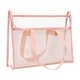 thumbnail image 2 of Thickened PVC Clear Tote Bag For Tutoring And School Double Layer Large Capacity Waterproof Book Bag For Students And Exams, 2 of 6
