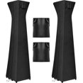 thumbnail image 1 of Housses Imperméables pour Chauffage de Patio Extérieur avec Fermeture Éclair et Sac de Rangement, Housse de Chauffage Robuste au Propane Antipoussière, Résistante aux UV et Coupe-Vent pour Chauffage sur Pied, 2 Paquets-90hx23lx23w Pouces Noir, 1 of 7