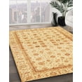 thumbnail image 2 of Ahgly Company Indoor Rectangle Abstract Mustard Yellow Oriental Area Rugs, 2' x 5', 2 of 6
