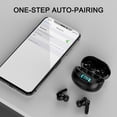 thumbnail image 3 of Donerton Wireless Earbuds Bluetooth 5.0 Headphones 35Hours Playing Time, Charging Case & 3 Ear Tips TWS Stereo in-Ear Earphones with IP7 Waterproof Built-in Mic Headset for Sport, 3 of 8