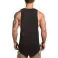 thumbnail image 3 of KDFJPTH Big And Tall Shirt for Men Muscle Tank T shirt Singlet Vest Bodybuilding Men's Sleeveless Gyms Fitness Top Men's blouse, 3 of 5