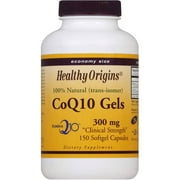 Healthy Origins CoQ10, 300 mg, SoftGel Capsules, Economy Size, 150 CT