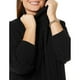 thumbnail image 3 of Suéter de cuello alto de punto cable ligero para mujer (L), 3 of 4