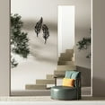 thumbnail image 7 of 1Set 2 Pcs Feather Metal Wall Art Decor Black Wall Hanging Decor Silhouette Wall Art for Home Bedroom Living Room Bathroom Kitchen Office Hotel Wall Decoration, 7 of 7