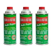3-Pack Ballistol 16 oz Oil Lubricant Cleaner and Protectant for Wood, Metal, Rubber
