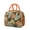 Orange-13, variant on Floral Insulated Lunch Box - Hippie Style Waterproof Lunch Bag, Leakproof & Spacious (Tribal Patterns)