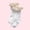White, variant on RTKFRFLM Girls Ruffle Lace Knee High Socks Cotton Princess Long Stockings for Toddlers Pink 1-3 Years