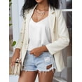 thumbnail image 4 of Ekouaer Womens Silk Satin Camisole Tank Tops V Neck Casual Spaghetti Strap Cross Back Sleeveless Basic Cami Shirt, 4 of 6