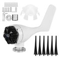 thumbnail image 1 of Mini Wind Turbines Generator 6 Blade 200W Power Supplies Three Phase Alternator(Black 24V), 1 of 14