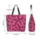 thumbnail image 5 of Easygdp Pink Butterfly Bolsas Tote para Mujer, Bolsos de Hombro para Viaje, Bolsos de Mano de Gran Capacidad para Compras y Trabajo, 5 of 8