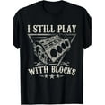 thumbnail image 1 of I still play building block auto mechanic, motor engine t-shirt, 1 of 6