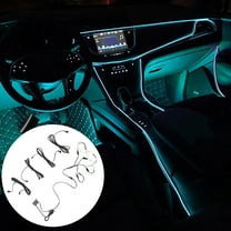 Worgeous Blue Car Interior Ambient Light Strip for Modified Vehicles Trucks and SUVs 1pc