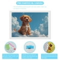thumbnail image 3 of Diamond Art Kits for Adults, Blue Sky Cloud PuppyDiamond Painting Kits for Beginners, Frameless Round 5D Full Drill Diamonds Art Pictures Gem Art Crafts Home Decor Gifts, 3 of 8