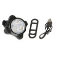 thumbnail image 5 of Nueva luz trasera para bicicleta de montaña al aire libre, recargable por USB, faro para bicicleta, luz de advertencia de seguridad, dos luces rojas y blancas brillar Electrónica, 5 of 5