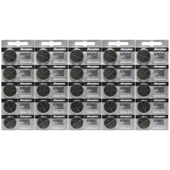 Energizer CR2032 3V Lithium Coin Battery - 25 Pack