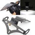 thumbnail image 3 of NS Mount License Plate Bracket, License Plate Frame Bracket Mount Holder, Motorbike Fender Eliminator Cover for HONDA CB650F CBR650F 2014-2017, Black, 3 of 5