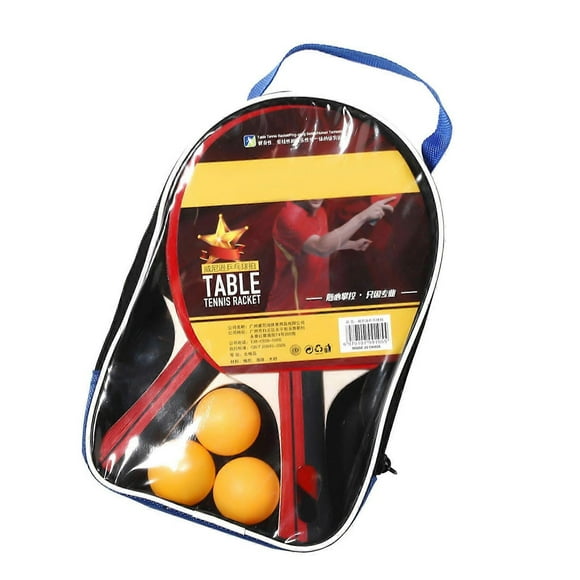 PingPong Paddle with 3 balls, portable table tennis paddle, professional table tennis racket for indoors and outdoors Ref: 1023