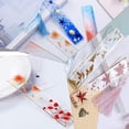 thumbnail image 2 of 6 Pcs/Set 5,7 Pouces Rectangle Silicone Signet Moule Moule Bricolage Signet Faire Résine Époxy Bijoux Artisanat Moule Transparent, 2 of 5