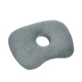 thumbnail image 2 of Almohada para dormir con orificio para las orejas, lavable, cómoda, ergonómica, suave, con orejas perforadas. gris, 2 of 8