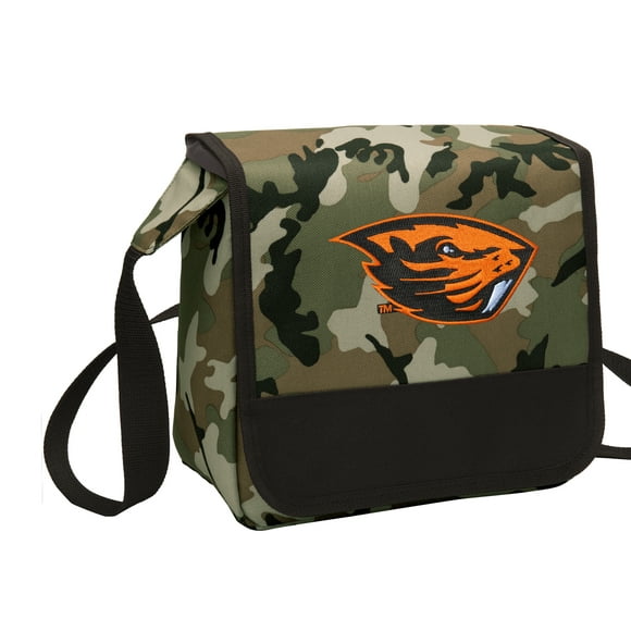 CAMO Oregon State University Lunch Bag Stylish OFFICIAL OSU Beavers CAMO Lunchbox Cooler for School or Office - Men or Women