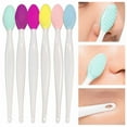 thumbnail image 3 of Double Silicone Nose Lip Brush for Deep Cleansing Blackhead Removal and Gentle Massage Beauty Tool, 3 of 8