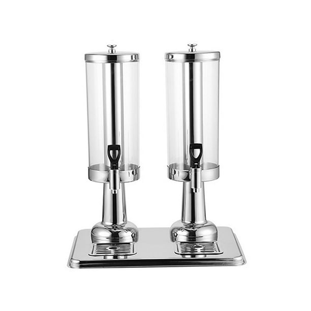Dispensador de barril con contenedor de hielo Bebidas frías y calientes Dispensador de bebidas de gran capacidad de 6 litros Dispensador de bebidas