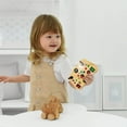 thumbnail image 5 of Montessori Sensory Busy Board with Interactive LED Lights Educational Travel Activity Toy for Toddlers Early Learning Development, 5 of 5