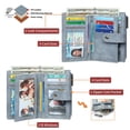 thumbnail image 3 of FALAN MULE Women’s Small Leather Wallet Rfid Blocking Bifold Card Holder with 3 ID Windows, 3 of 6