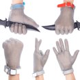 thumbnail image 4 of Graflsoa Stainless Steel Reinforced Anti-Cut Gloves with Plastic Belt, Size L – Durable Protection for High-Risk Tasks and Kitchen Use, 4 of 6